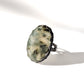 Epidote Ring Size 8