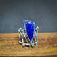 Lapis Lazuli Silver Ring Size 6.5