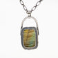 Labradorite Square Pendant